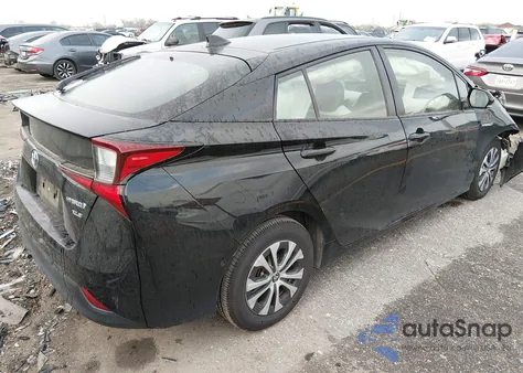 2019 Toyota Prius Xle z USA, uszkodzony, nr VIN JTDL9RFU4K3005267